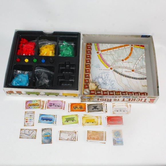 Ticket to Ride Train Adventure Board Game Strategy Days Of Wonder Alan R Moon - Picture 2 of 6